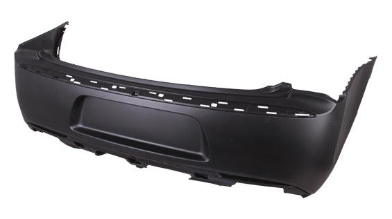 2015-2023 Chrysler 300 Rear Bumper Primed Without Sensor , CH1100999. Replacement part ready for install.