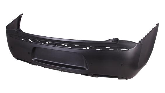 2015-2023 Chrysler 300 Rear Bumper Primed With Sensor , CH1100A00. Exact fit for vehicle restoration.