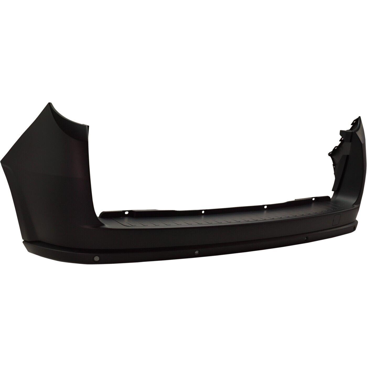 2015-2022 Ram Promaster City Rear Bumper Textured With Sensor , CH1100A12. Installed view for reference.