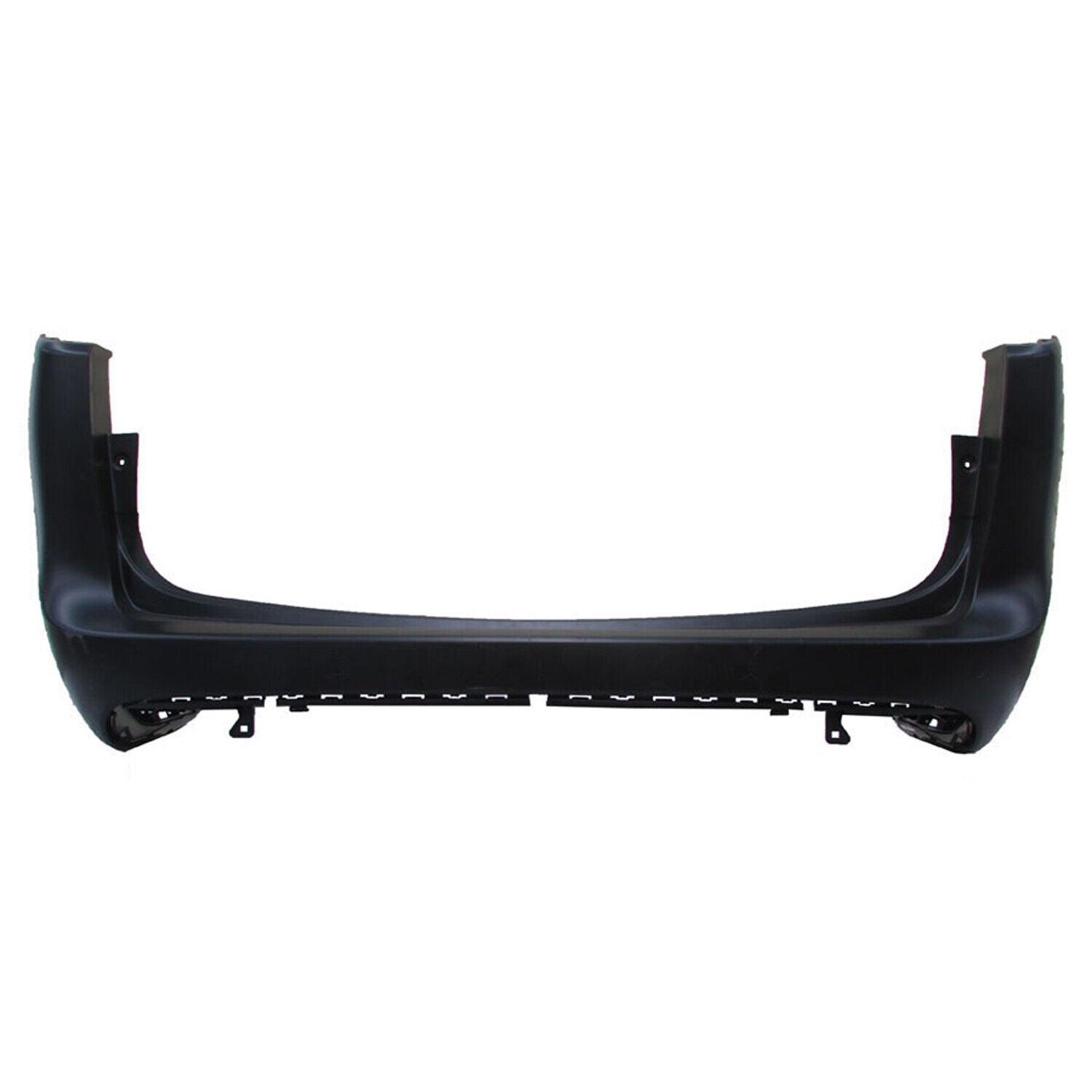 2017-2023 Chrysler Pacifica Rear Bumper Primed Without Blind Spot Without Sensor , CH1100A29. Direct fit for easy installation.