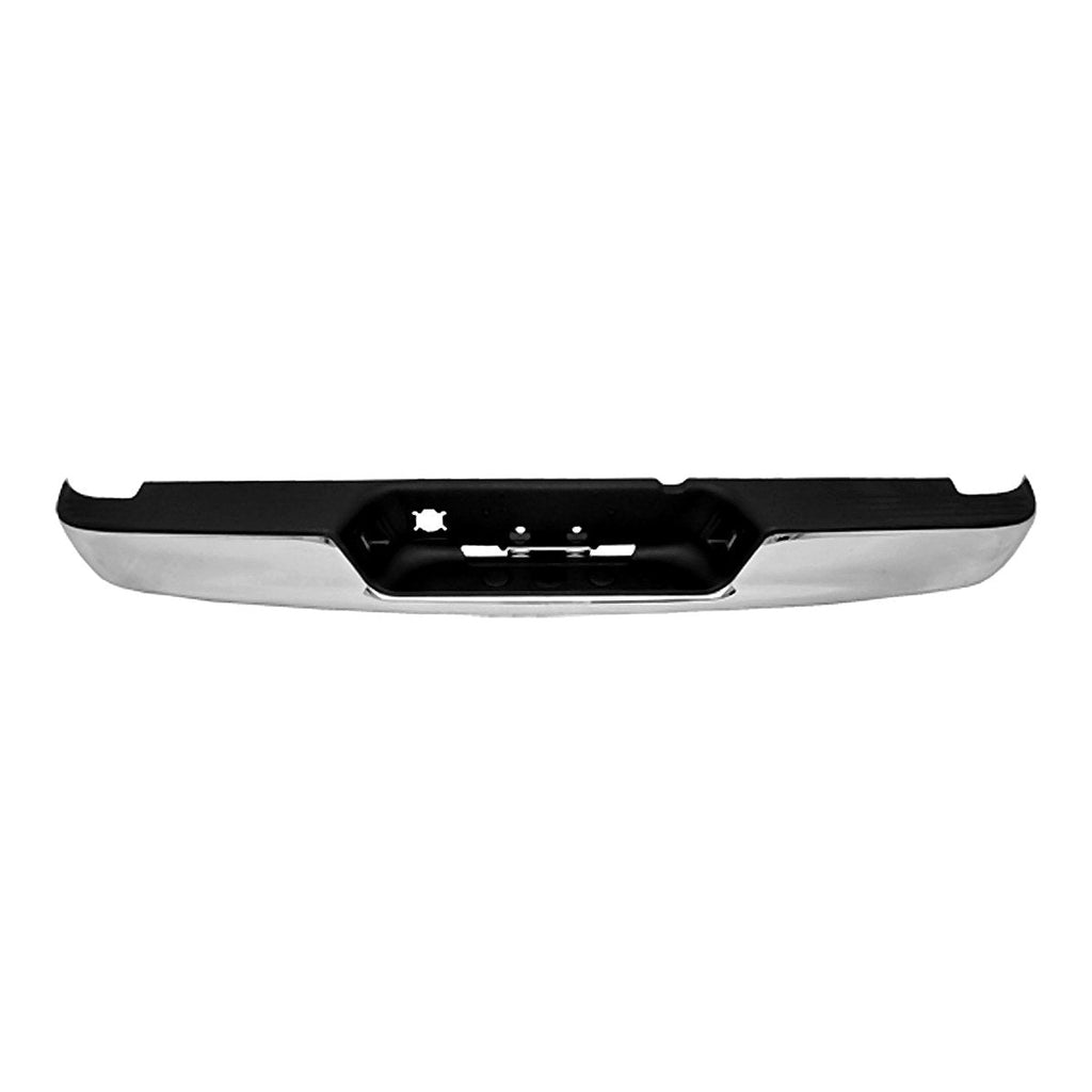 2006-2009 Dodge RAM Mega Cab Rear Bumper Face, ch1102351. Front view.
