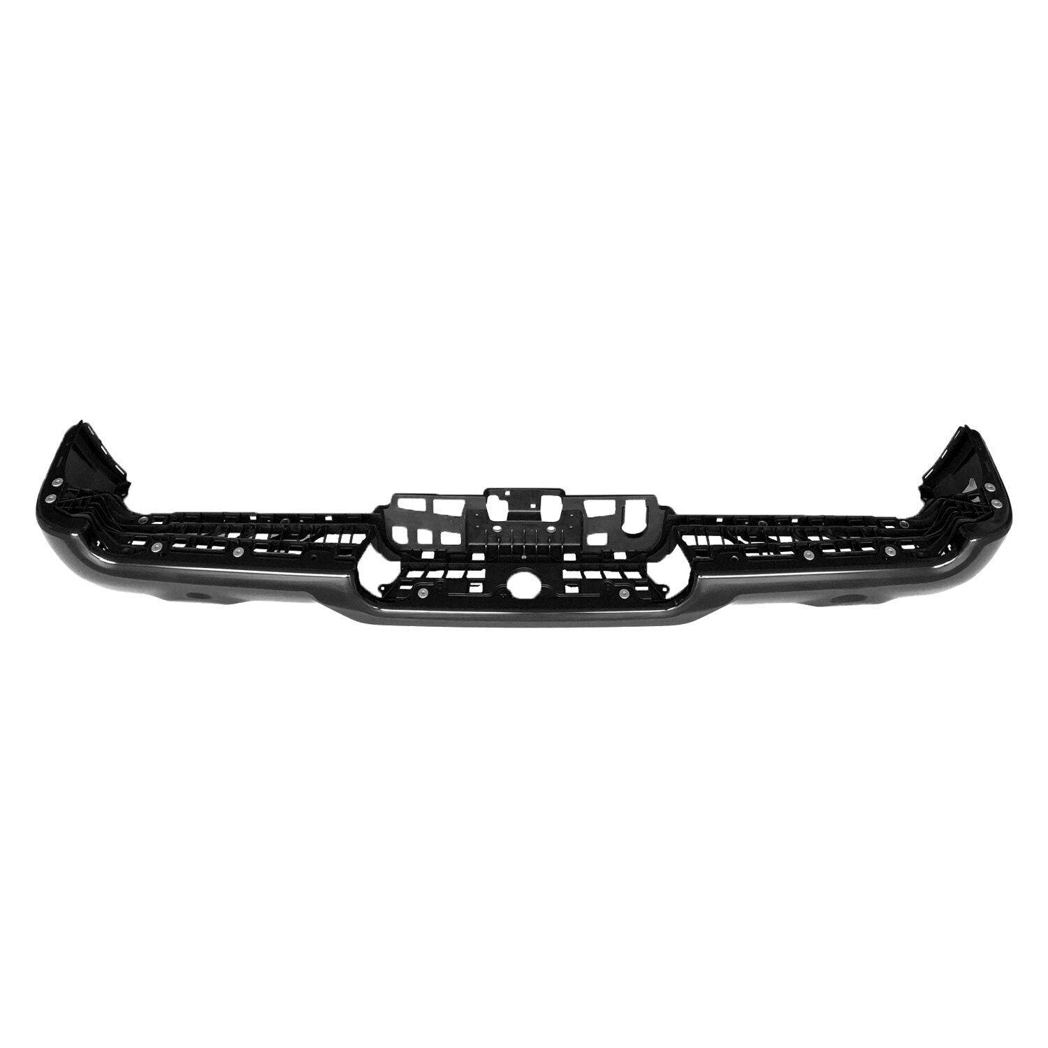 2019-2023 Ram Pickup-1500 Bumper Step Face Bar Rear With Dual Exhaust , CH1102383. Installed view for reference.