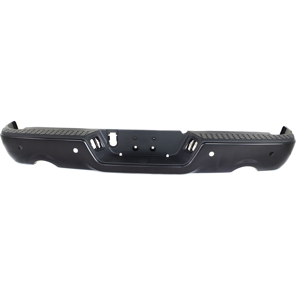 2009-2010 Dodge Ram 1500 Rear Bumper Assy , CH1103124. Installed view for reference.