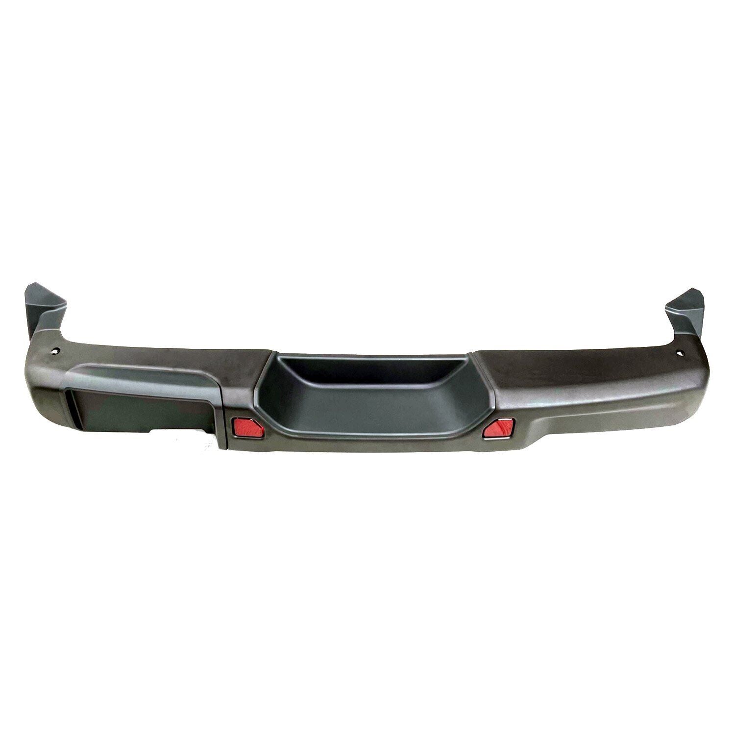 2018-2023 Jeep Wrangler Rear Bumper Assy , CH1103206. Installed view for reference.