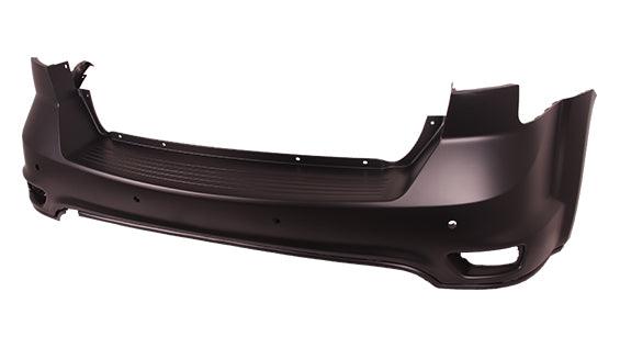 2011-2020 Dodge Journey Rear Upper Bumper Primed With Sensor With Reflector , CH1114101. Durable and impact-resistant.