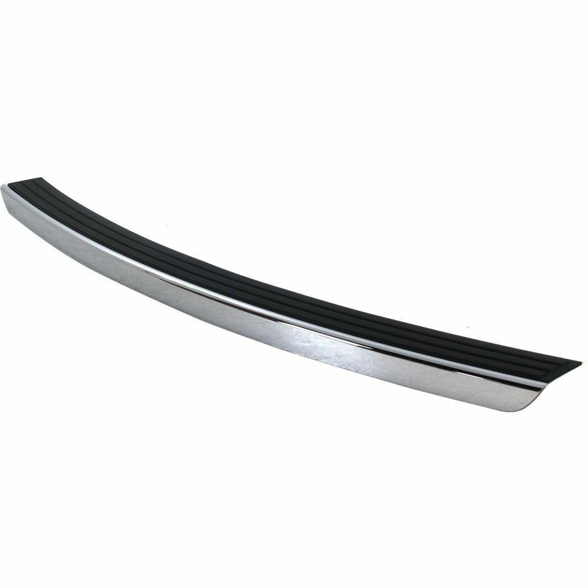 2011-2017 Jeep Compass Bumper Step Pad Rear With Chrome Moulding , CH1144101. OEM-quality exterior component.