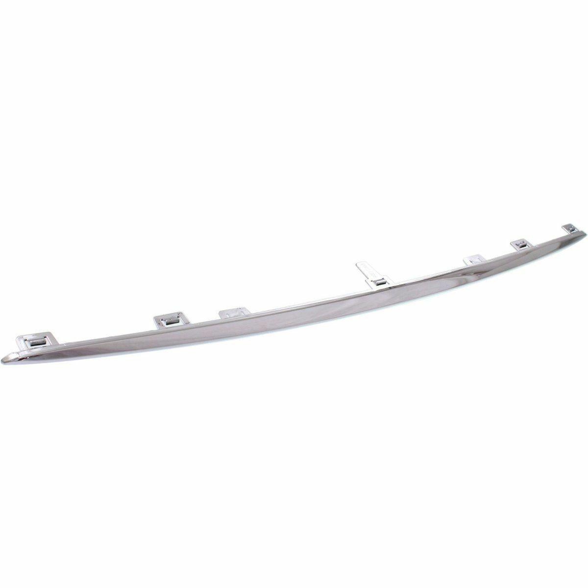 2015-2017 Chrysler 200 Sedan Bumper Moulding Rear Chrome Dual Exhaust , CH1144107. Precision fitment for collision repair.