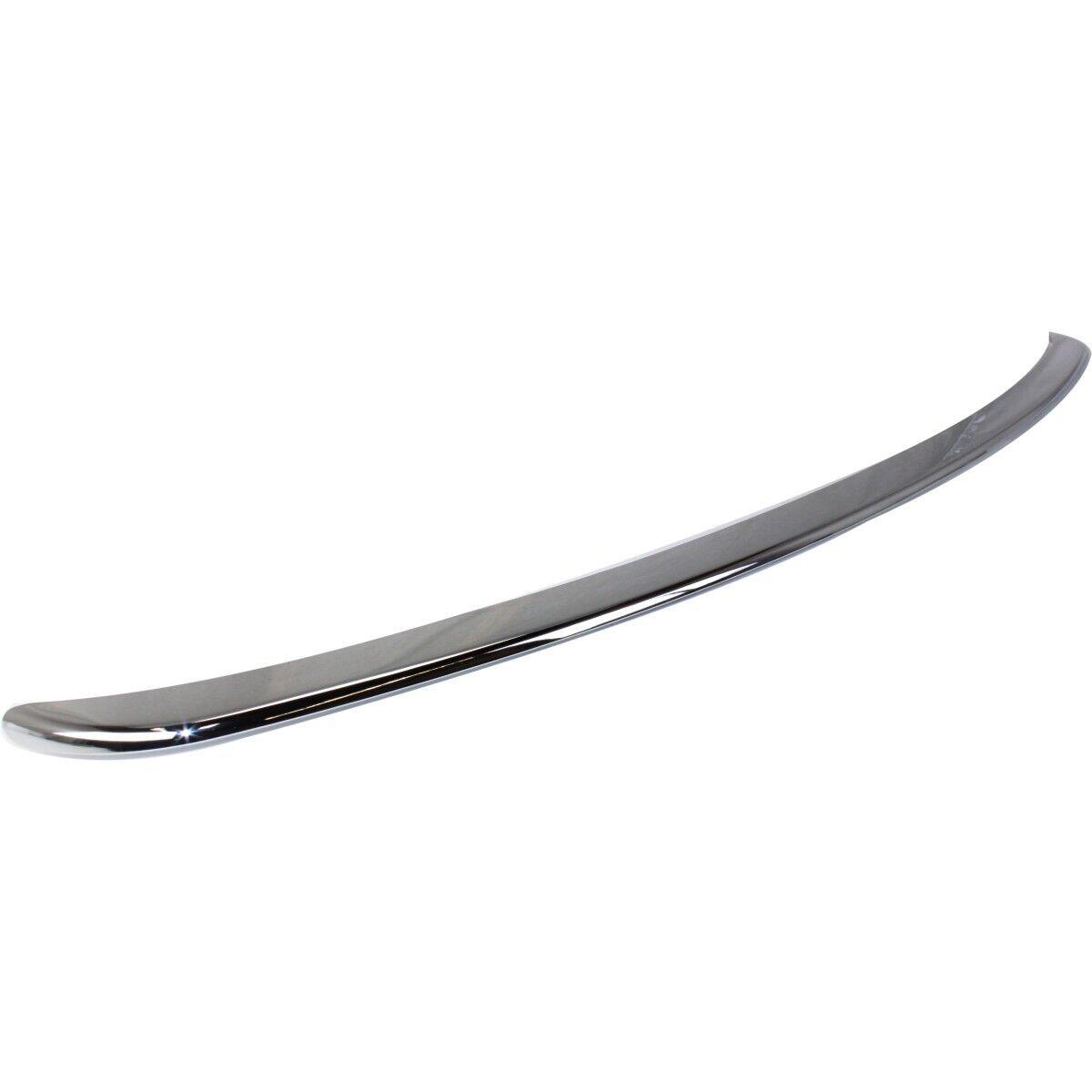 2005-2010 Chrysler 300 Bumper Moulding Rear Upper Chrome 5.7L , CH1157811. Angle view for visual reference.