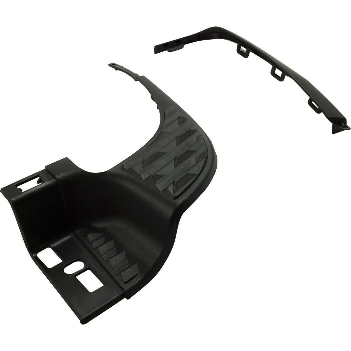 2019-2022 Ram Pickup-1500 Bumper Step Pad Rear Passenger Side (Outer And Side) 2Pcs , CH1197100. Direct fit for easy installation.