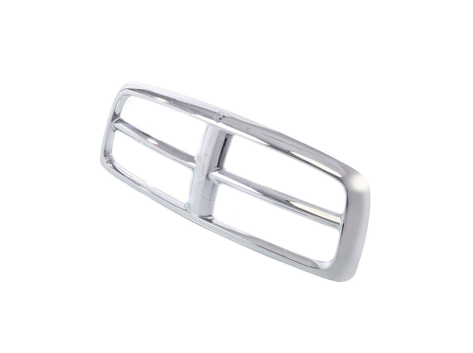 2003-2005 Dodge Ram 3500 Grille Frame Chrome , CH1200260. Side view of the replacement part.