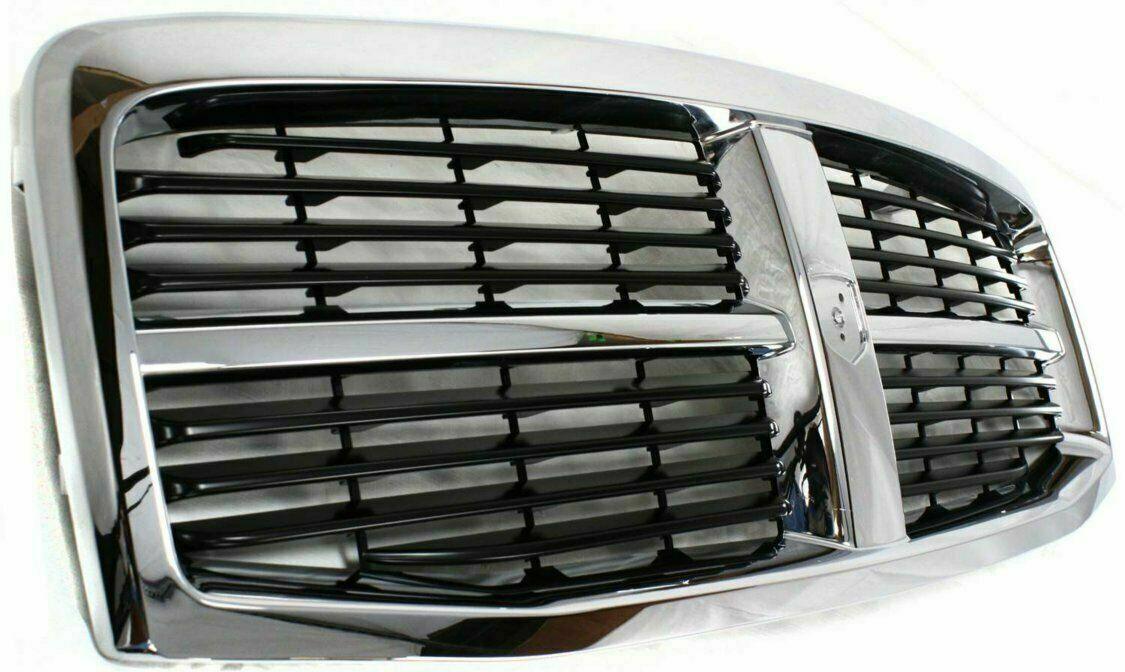 2004-2006 Dodge Durango Grille Chrome/Black , CH1200274. High-quality aftermarket part.