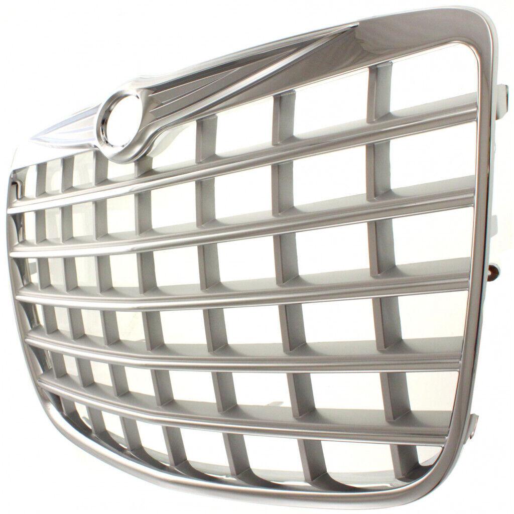 2005-2010 Chrysler 300 Grille Chrome Silver 5.7L/6.1L , CH1200276. Perfect fit and finish.
