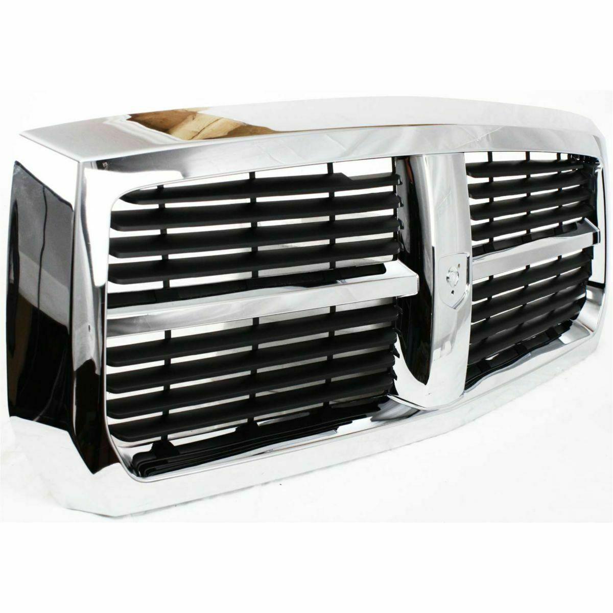 2005-2007 Dodge Dakota Grille Chrome/Black , CH1200279. Tested for reliable performance.