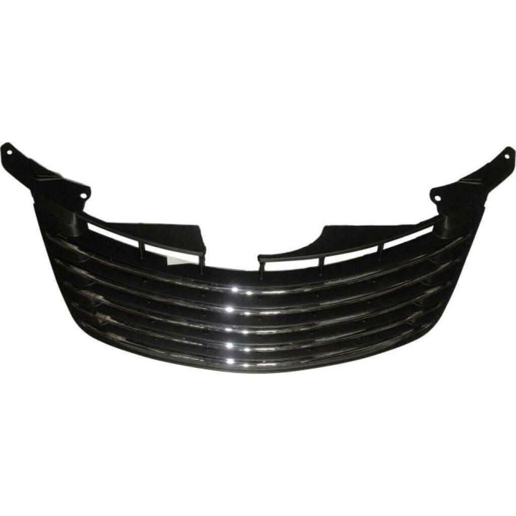 2006-2010 Chrysler PT CRUISER Grille Primed-Black With Chrome Mldg , CH1200292. Exact fit for vehicle restoration.