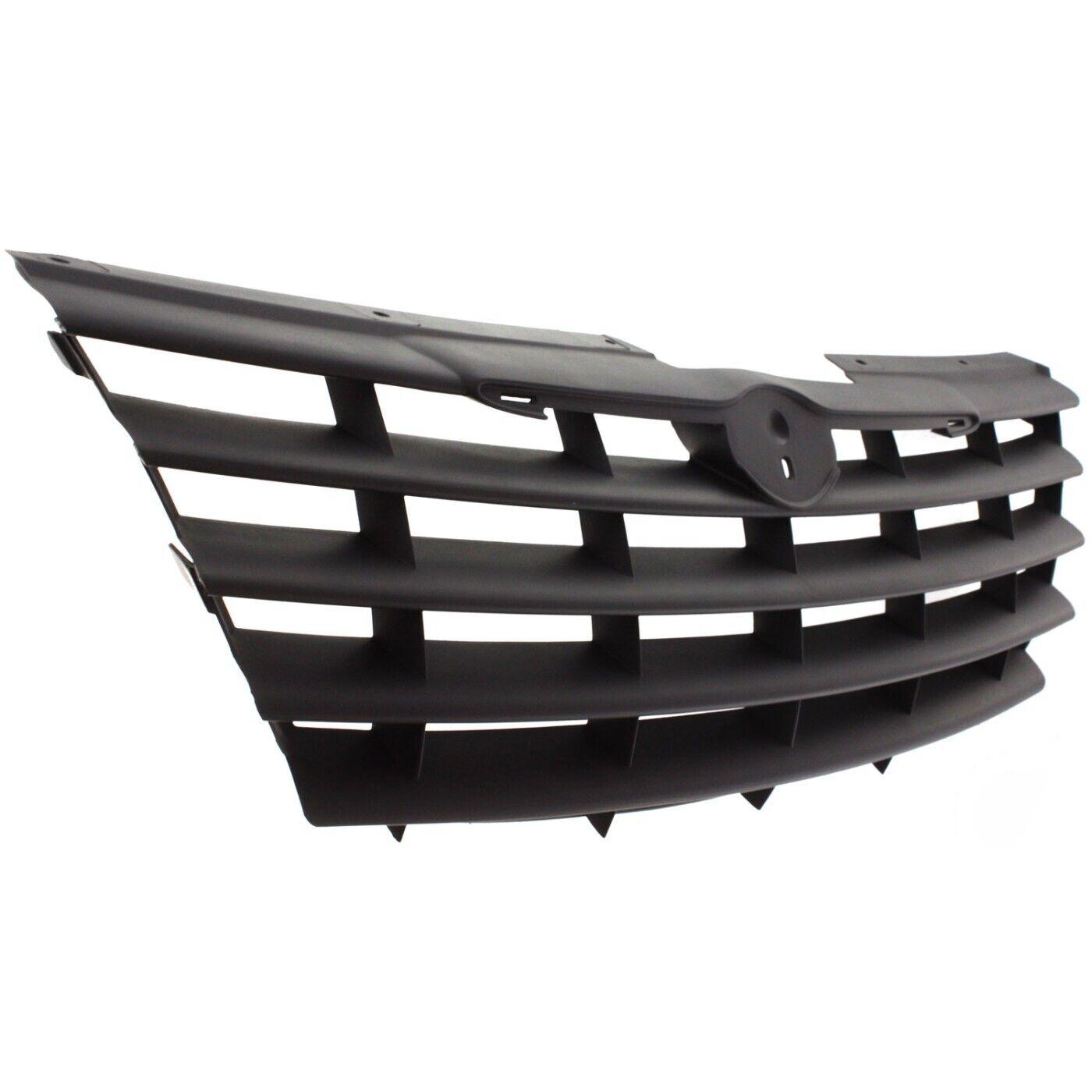 2005-2007 Chrysler TOWN COUNTRY Grille Gray Swb Without Fog , CH1200294. Designed for OEM alignment.