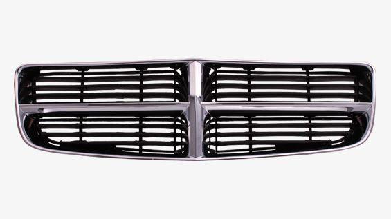 2006-2010 Dodge Charger Grille With Chrome Frame , CH1200296. Designed for OEM alignment.