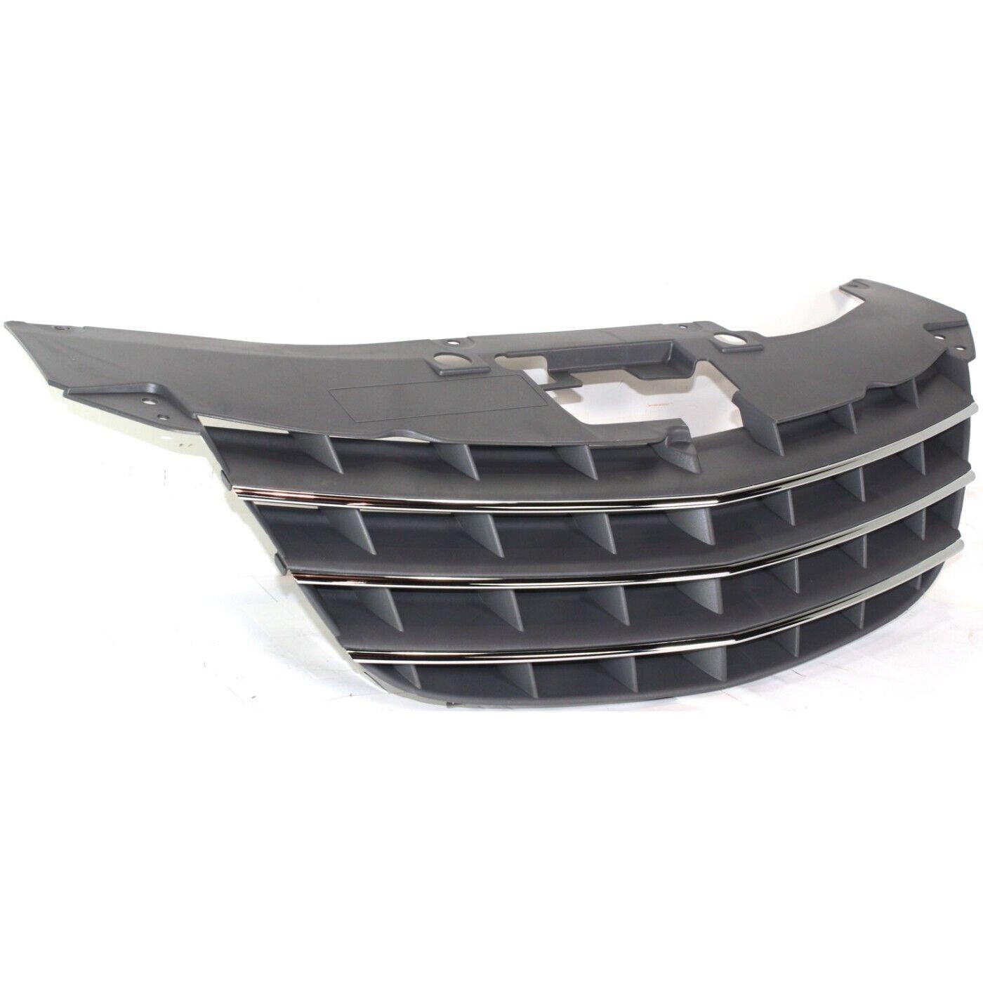 2007-2010 Chrysler Sebring Sedan Grille With Chrome Moulding , CH1200315. Direct fit for easy installation.