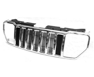 2008-2012 Jeep Liberty Grille With Chrome Moulding , CH1200317. Perfect fit and finish.