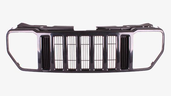 2008-2012 Jeep Liberty Grille With Black Moulding , CH1200318. Designed for OEM alignment.