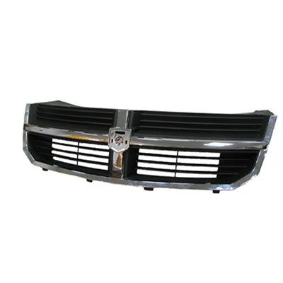 2008-2010 Dodge Avenger Grille Black With Chrome Frame , CH1200325. Replacement part ready for install.