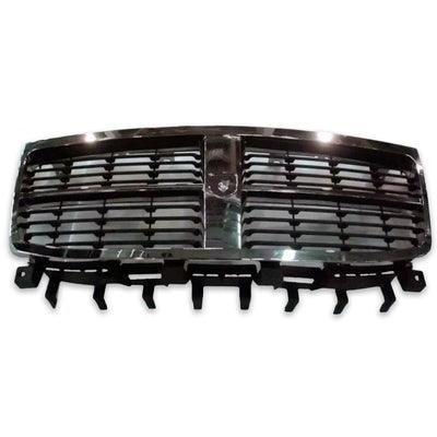 2007-2009 Dodge Durango Grille Matte-Black With Chrome Frame 07-10 , CH1200332. Tested for reliable performance.