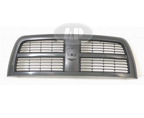 2010 Dodge Ram 3500 Grille Black With Black Primed Frame , CH1200337. Precision fitment for collision repair.
