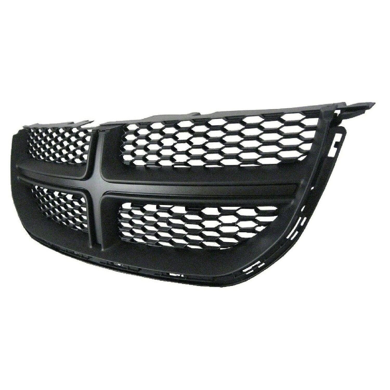 2011-2020 Dodge Caravan Grille Black , CH1200340. Installed view for reference.