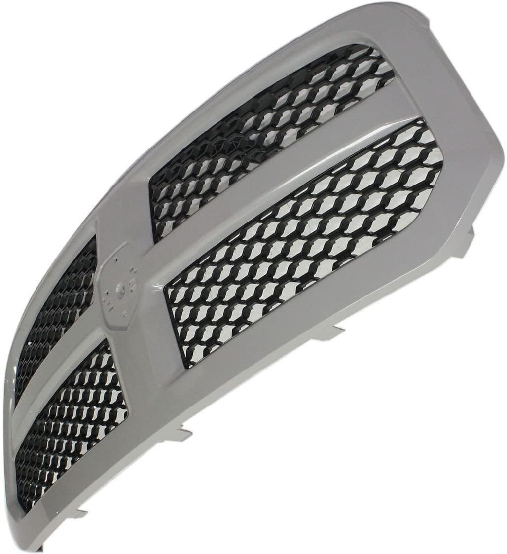 2013-2018 Ram Pickup-1500 Grille Ptm Without Mounting Panel , CH1200367. Durable and impact-resistant.