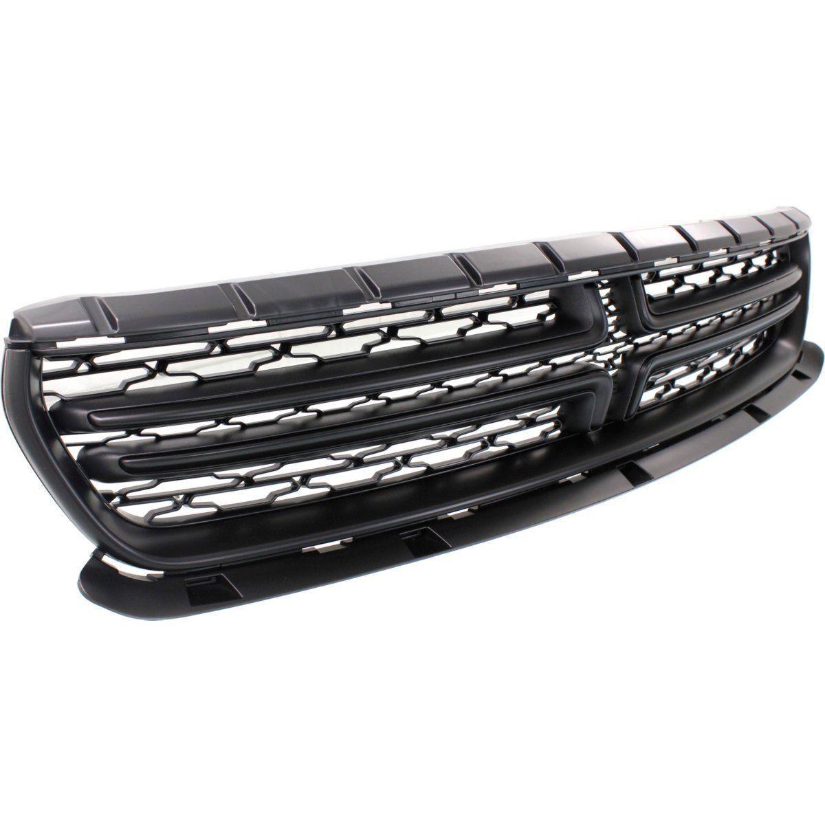 2015-2023 Dodge Charger Grille Flat Black Crosshairs And Moulding , CH1200387. Direct fit for easy installation.