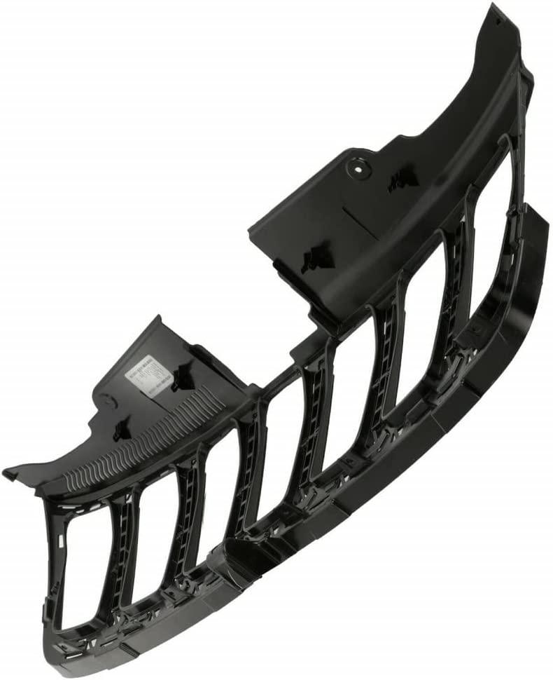 2017-2021 Jeep Grand Cherokee Grille Mounting Panel Textured Black , CH1200401. OEM-quality exterior component.