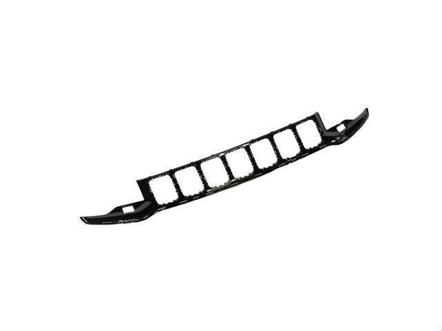 2017-2021 Jeep Grand Cherokee Grille Mounting Panel Painted Black Srt/Trackhawk Model , CH1200402. Precision fitment for collision repair.