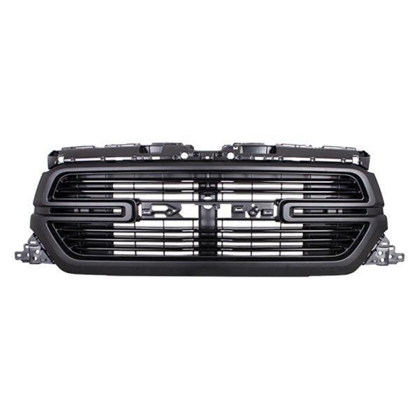 2019-2022 Ram Pickup-1500 Grille Matte Dark Gray With Surearound View Camera , CH1200417. Direct fit for easy installation.