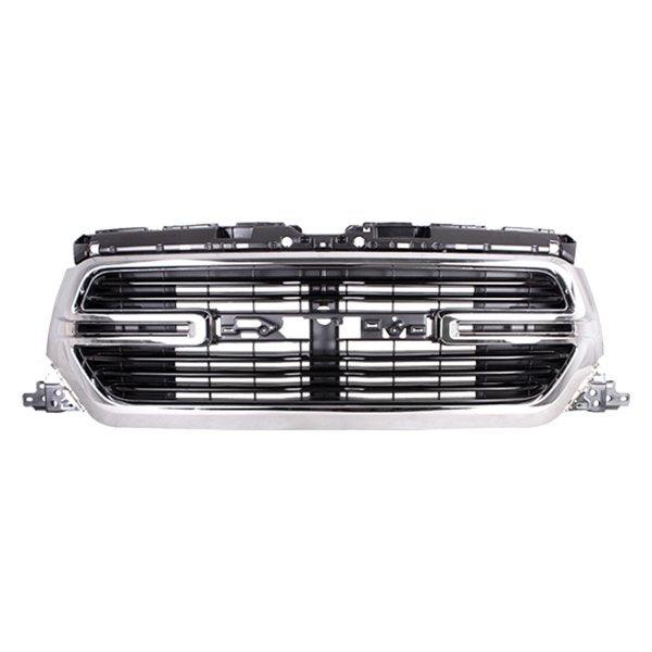 2019-2022 Ram Pickup-1500 Grille Chrome Surearound , CH1200420. Lightweight yet durable construction.