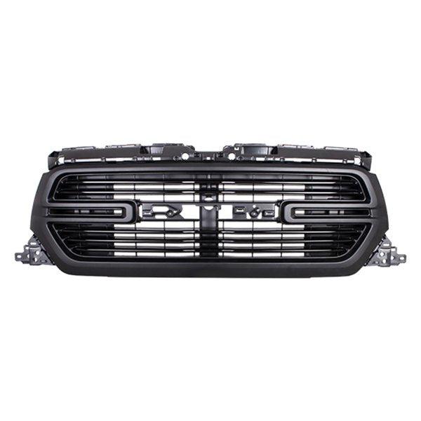 2019-2022 Ram Pickup-1500 Grille Front Matte Dark Gray , CH1200427. Installed view for reference.