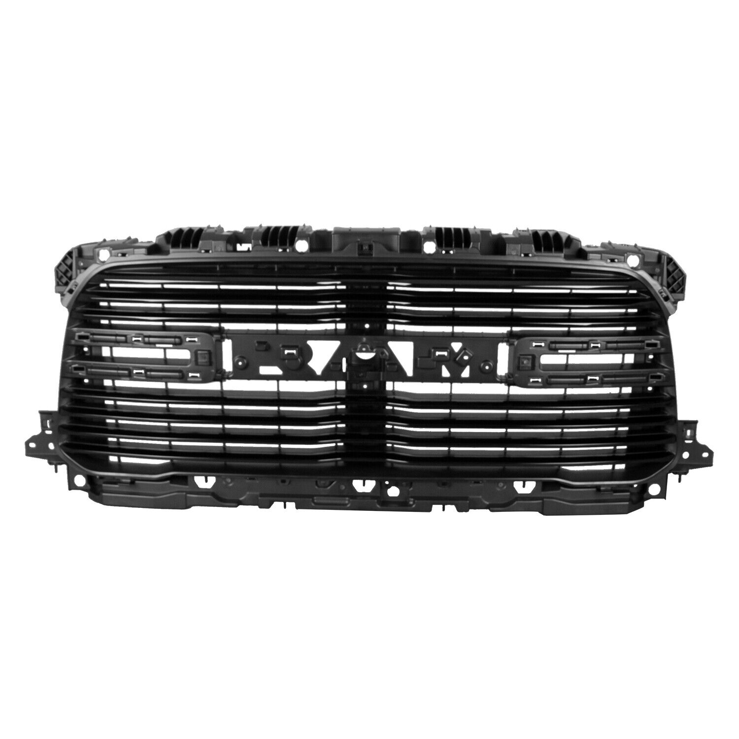 2019-2023 Ram Pickup-4500 Grille Front Gloss Black Billet Type With Nostrills , CH1200441. Lightweight yet durable construction.