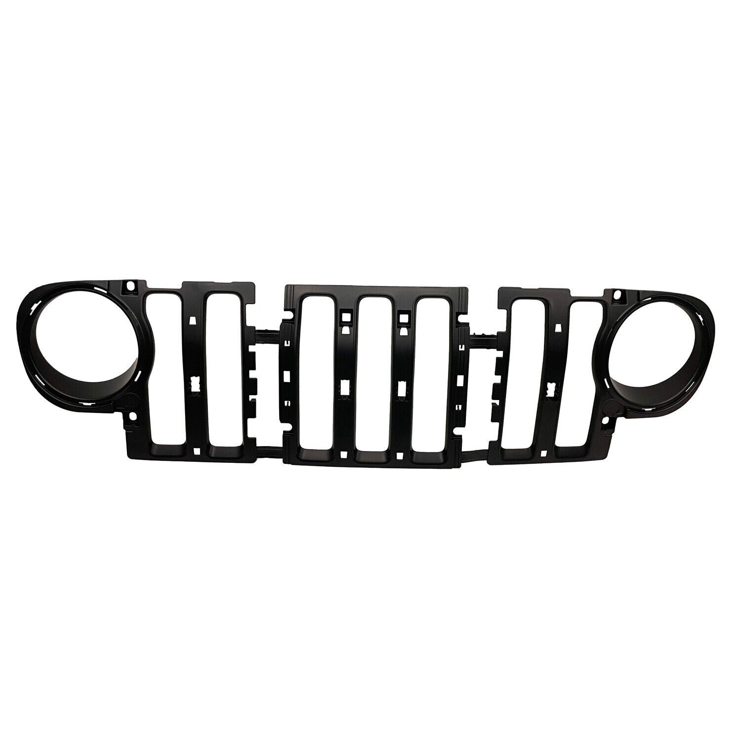 2020-2023 Jeep Gladiator Grille Trim Ring Black 1-Pc With Camera , CH1210147. Precision fitment for collision repair.