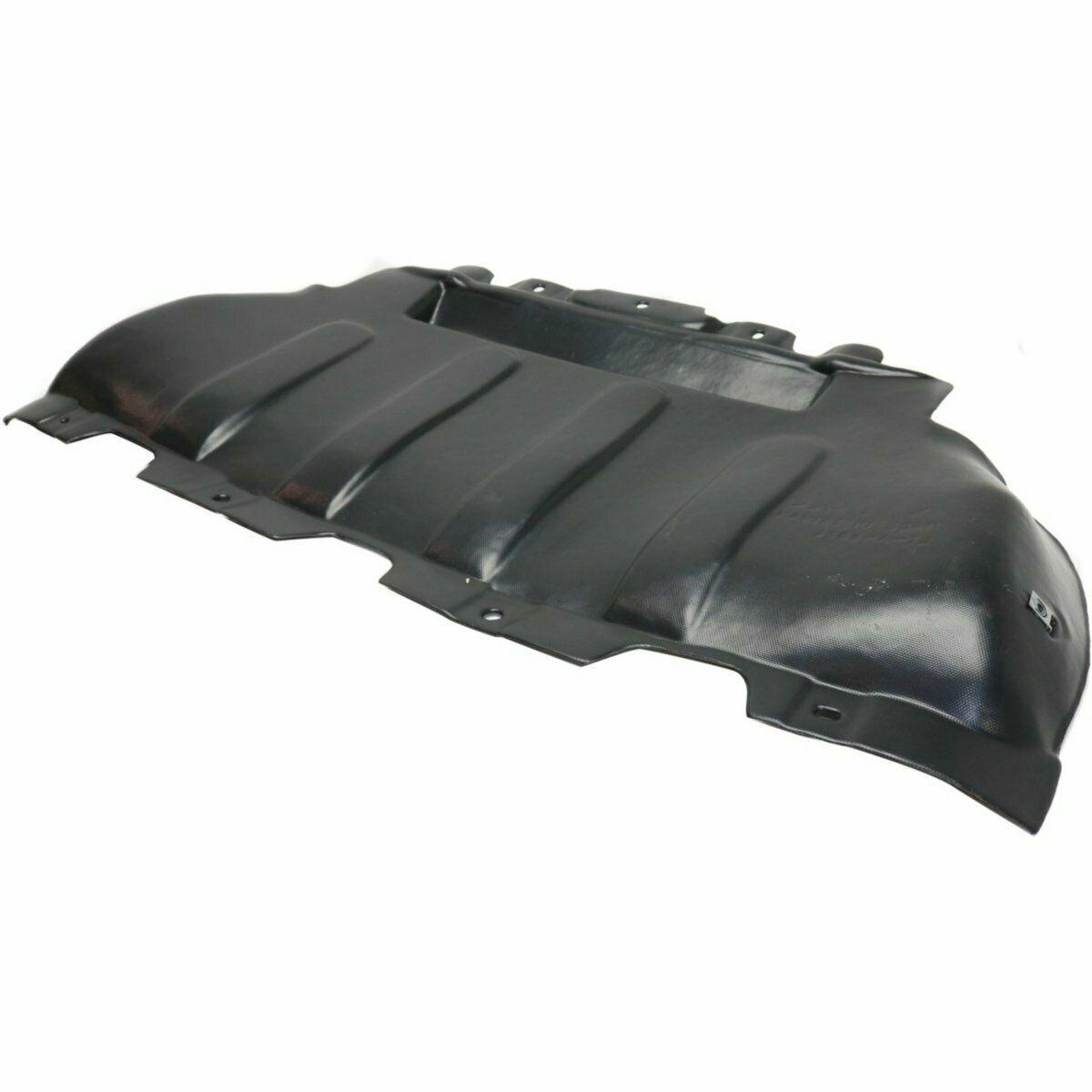 2011-2021 Jeep Grand Cherokee Engine Splash Shield 3.0L , CH1228125. Side view of the replacement part.
