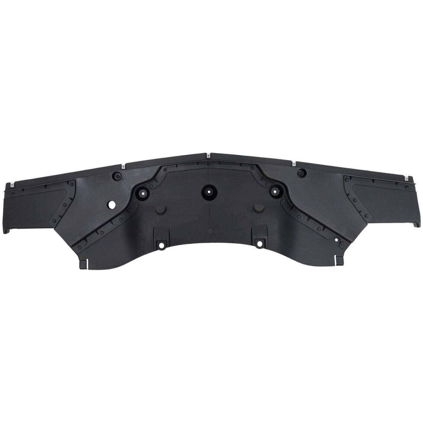 2015-2023 Dodge Challenger Undercar Shield Front Forward , CH1228173. Angle view for visual reference.
