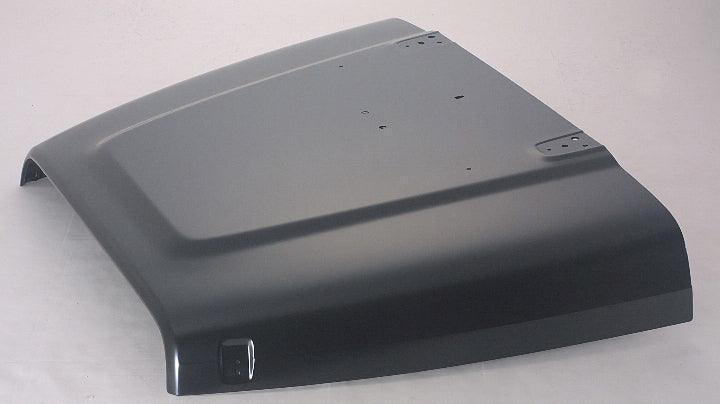 1997-2006 Jeep Wrangler Hood With One Washer Hole , CH1230205. Angle view for visual reference.