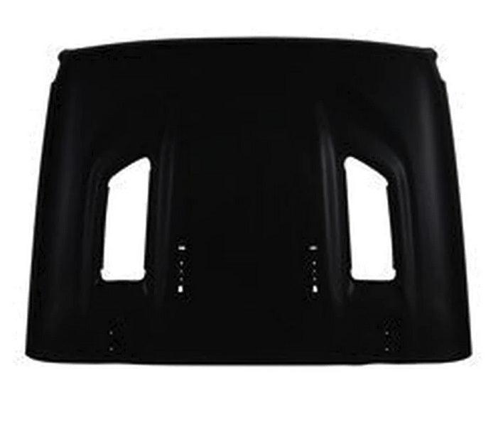 2020-2023 Jeep Gladiator Hood Aluminium With Vents Rubicon/Moab Model , CH1230328. Angle view for visual reference.