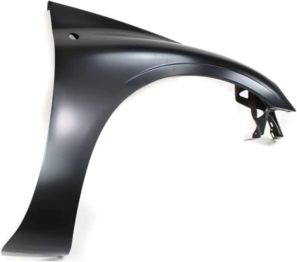 2001-2010 Chrysler PT CRUISER Front Passenger Side Fender , CH1241230. Side view of the replacement part.