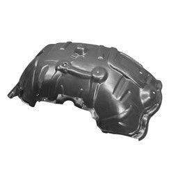 2015-2018 Ram Pickup-1500 Fender Liner Front Driver Side , CH1248179. Side view of the replacement part.
