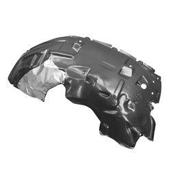 2018-2023 Jeep Wrangler Fender Liner Driver Side , CH1248198. Installed view for reference.