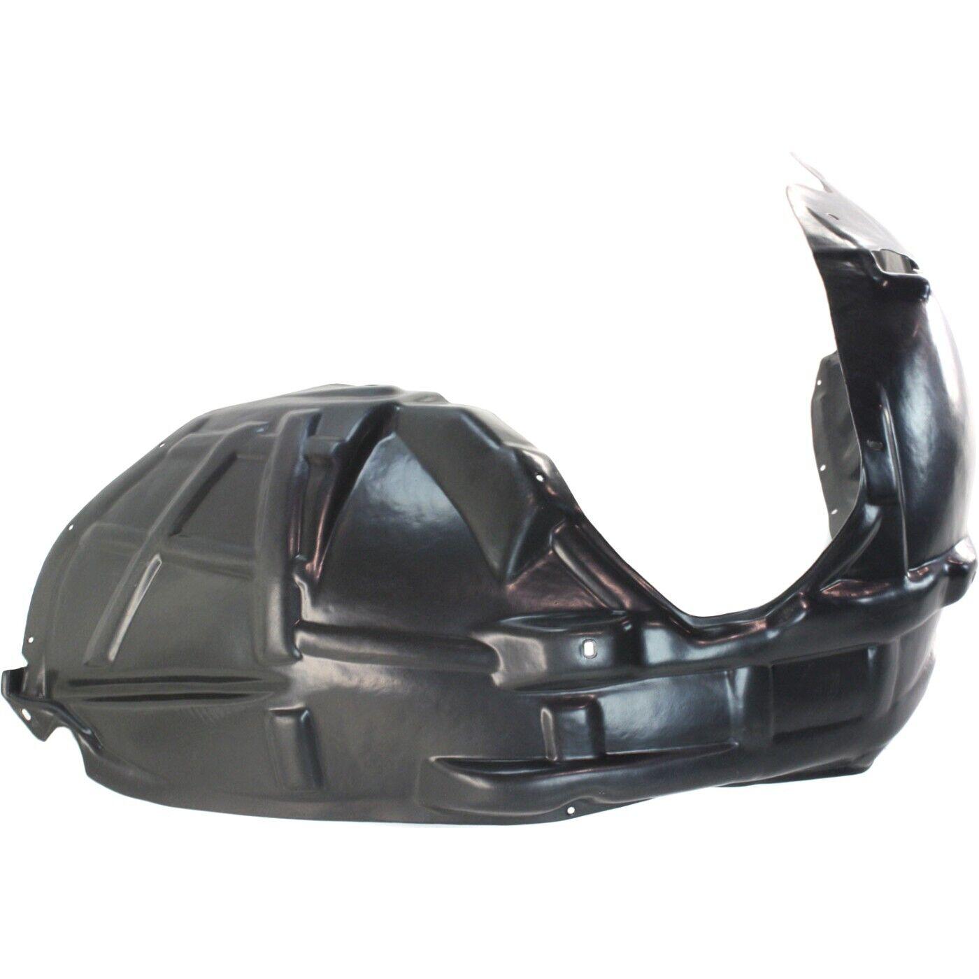 2008-2014 Dodge Challenger Fender Liner Front Passenger Side , CH1249150. Installed view for reference.