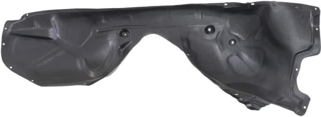 2011-2014 Chrysler 300 Fender Liner Front Passenger Side , CH1249155. Installed view for reference.