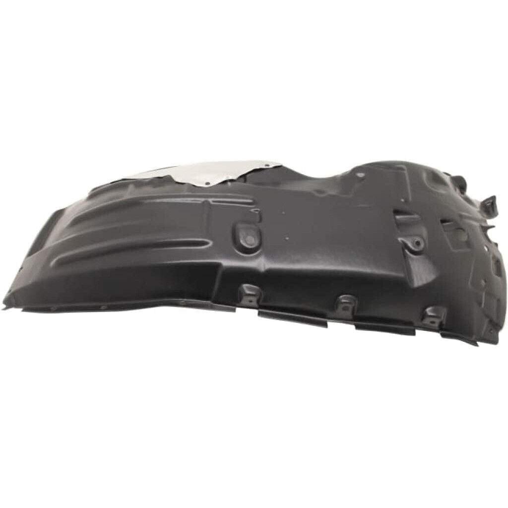 2018-2023 Jeep Wrangler Fender Liner Front Passenger Side , CH1249198. Installed view for reference.