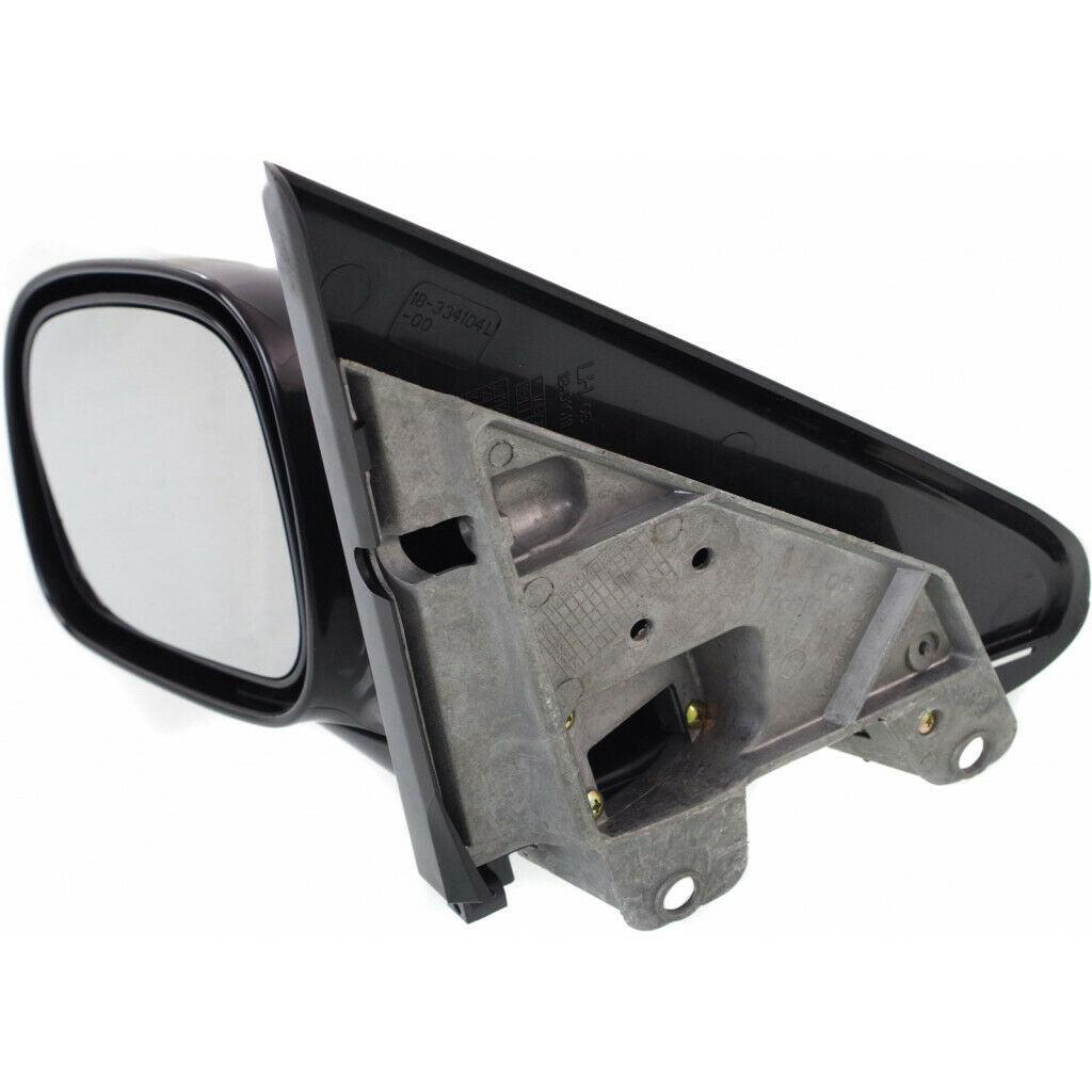 1996-2000 Dodge Caravan Mirror Driver Side Manual , CH1320110. Exact fit for vehicle restoration.