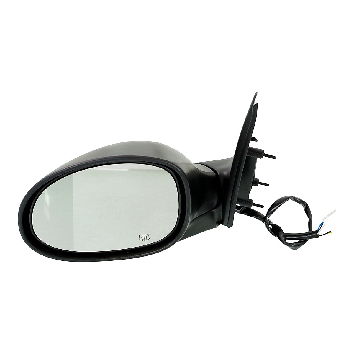 2001-2003 Chrysler Pt Cruiser Rear Driver Side Door Mirror, ch1320208. Front view.