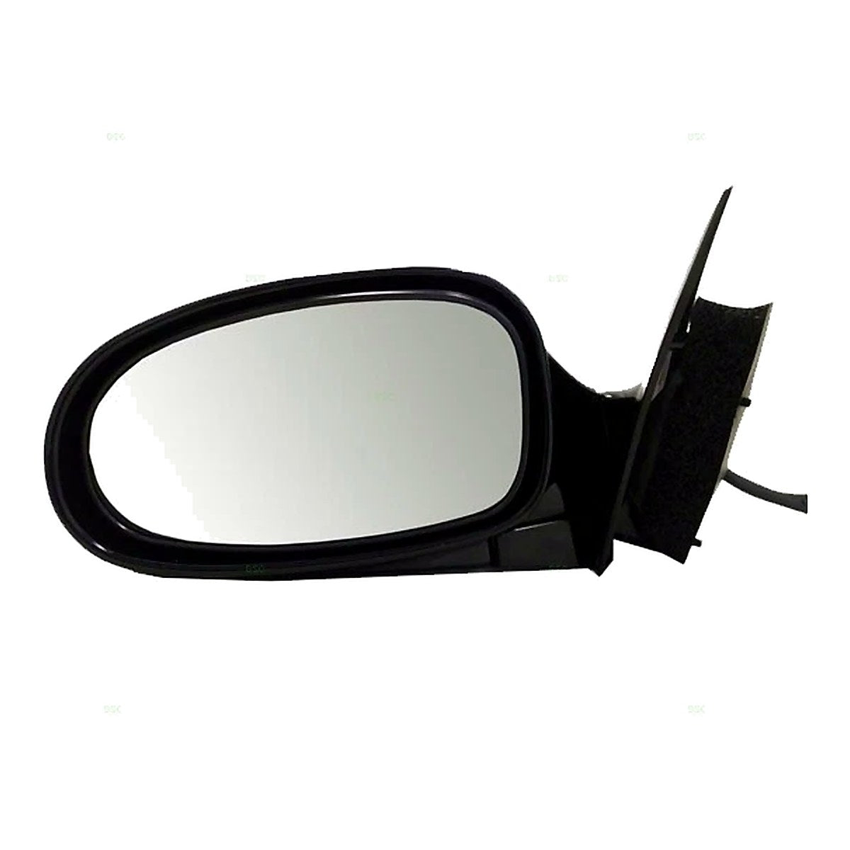 1996-2000 Chrysler Sebring Convertible Rear Driver Side Door Mirror, ch1320214. Front view.