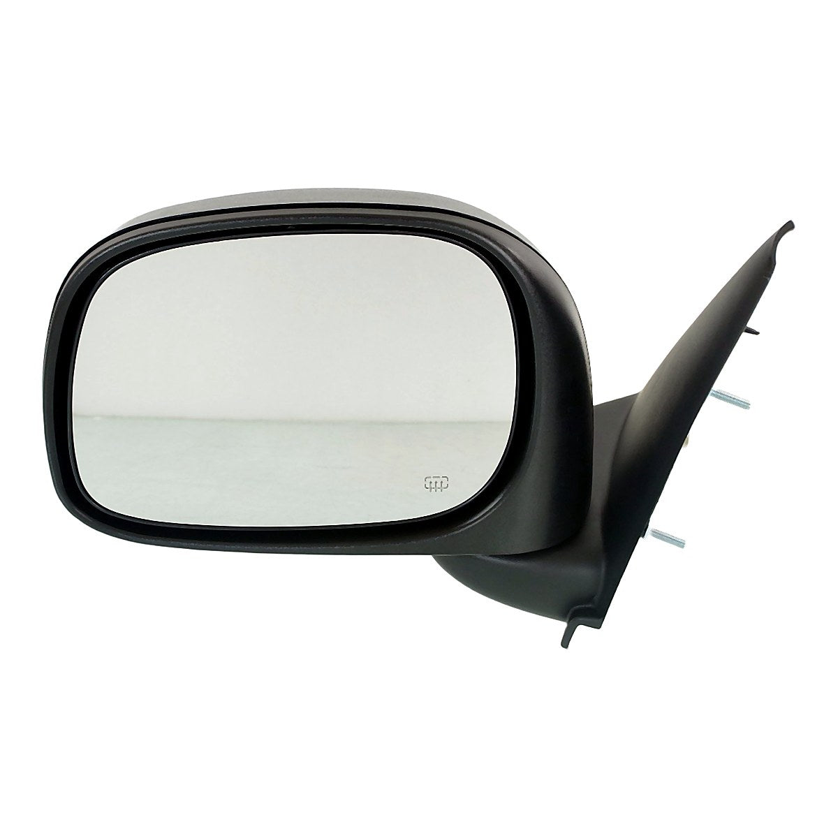 2002-2009 Dodge RAM 1500 Rear Driver Side Door Mirror, ch1320215. Front view.